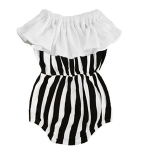 Striped Tube Romper