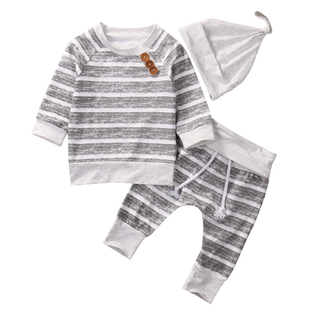 Stripe Buttons Set