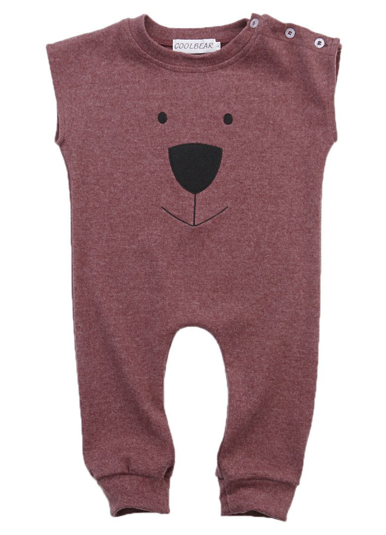 Sleeveless Bear Romper
