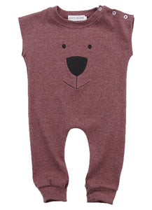 Sleeveless Bear Romper