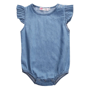 Blue Fashion Romper