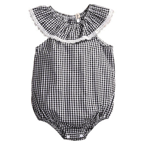 Checkered Romper