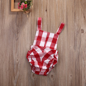 Chequered Romper