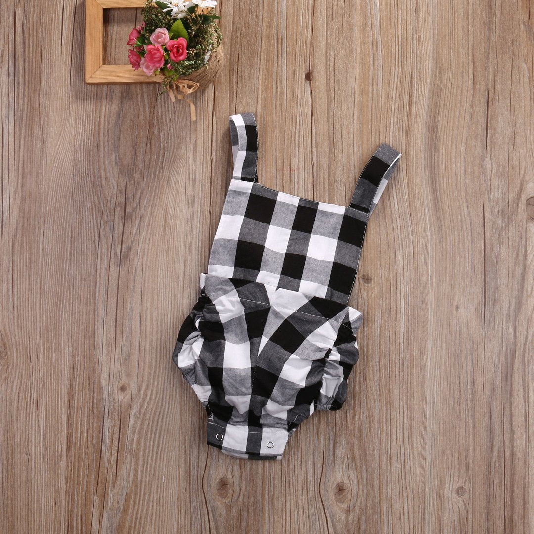 Chequered Romper