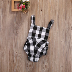 Chequered Romper