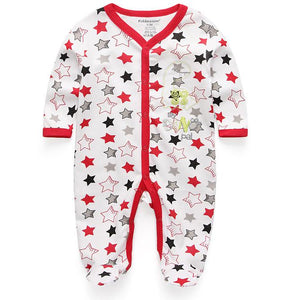 Long Sleeve Stars Jumpsuit