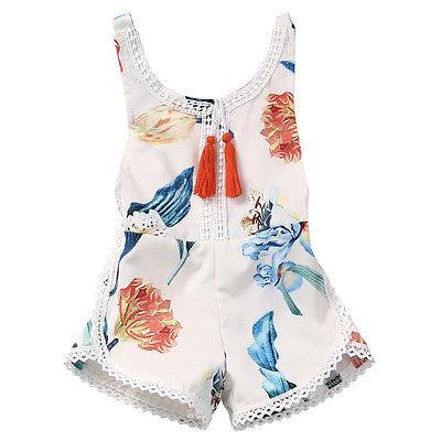 Lily Print Romper