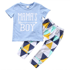 Mama's Boy Blue Set