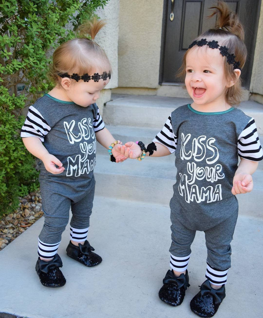 Kiss Your Mama Romper