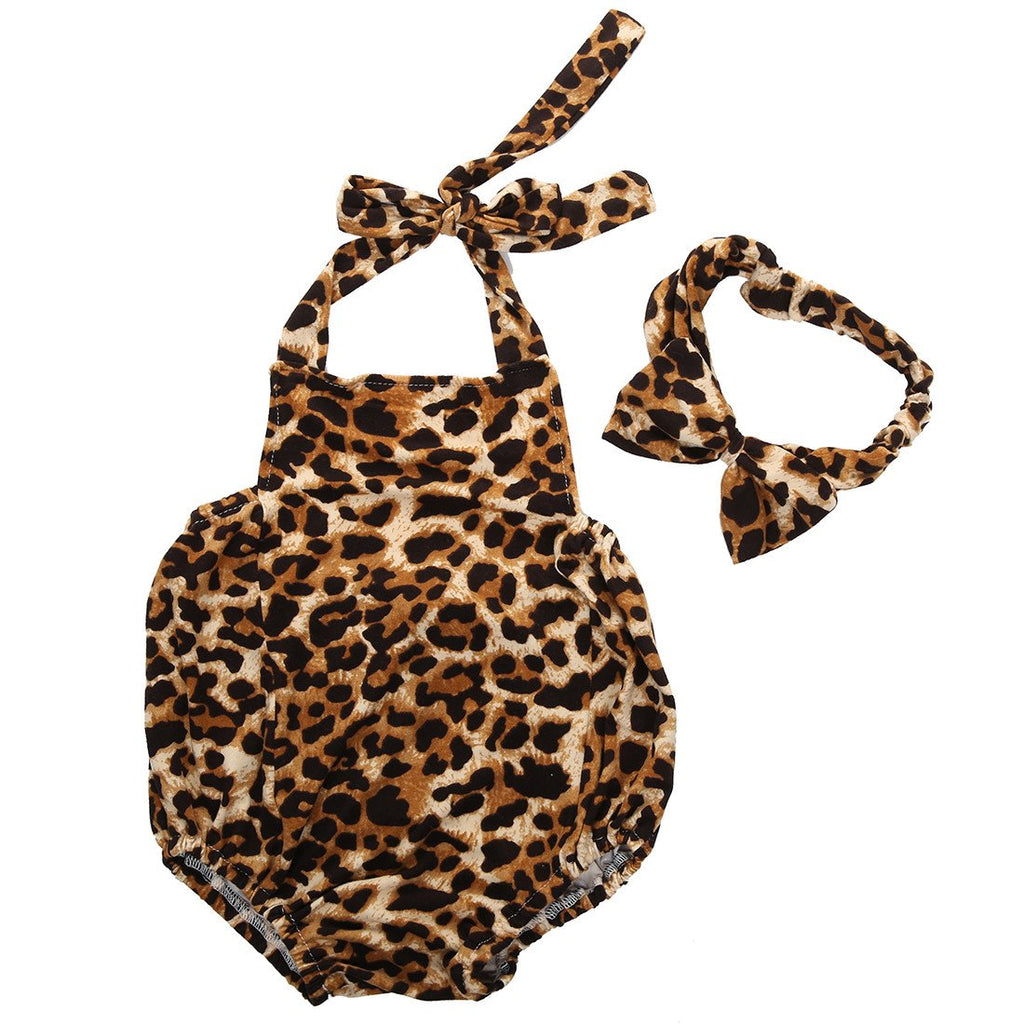 Leopard Romper