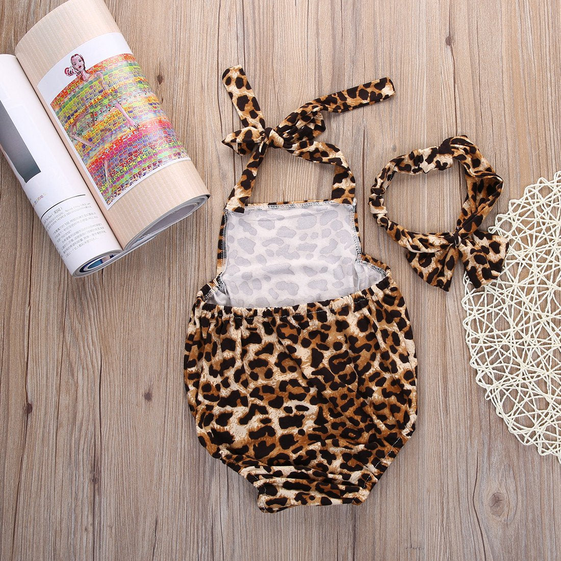 Leopard Romper