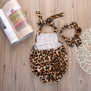 Leopard Romper