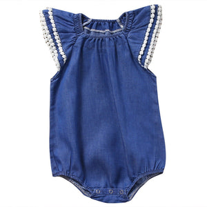 Blue Jeans Romper