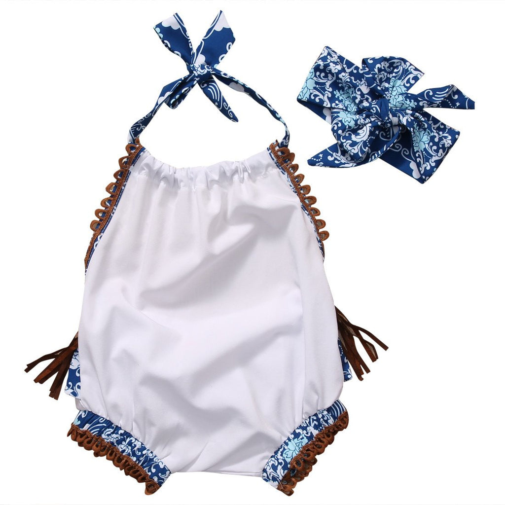 Summer Halter Sunsuit