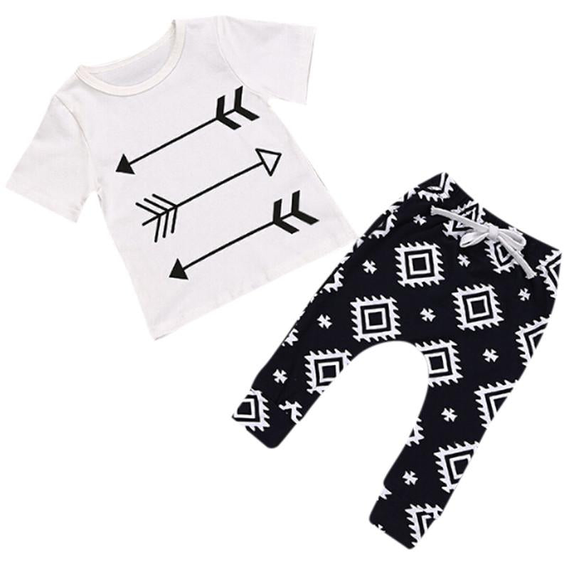Arrow Print 2pcs. Set