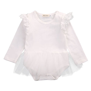 White Tutu Romper