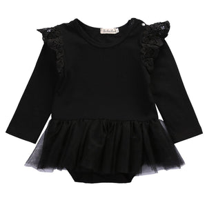 White Tutu Romper