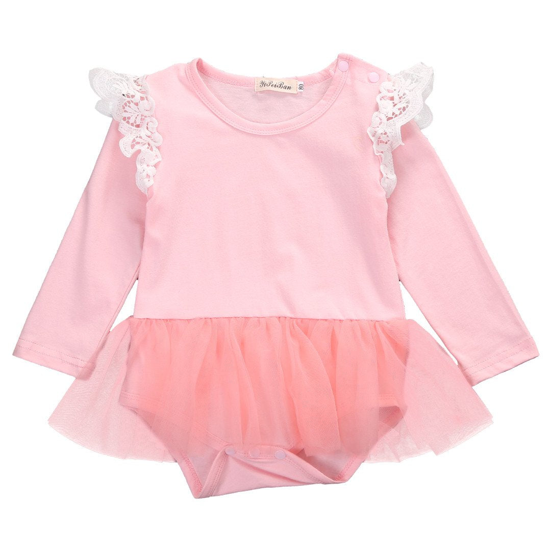 White Tutu Romper