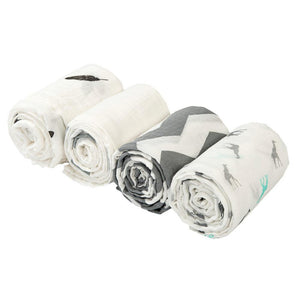4 Pack Baby Swaddle Blanket