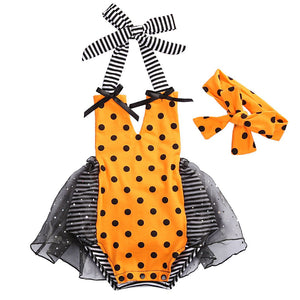 Orange Dots Set