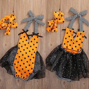 Orange Dots Set