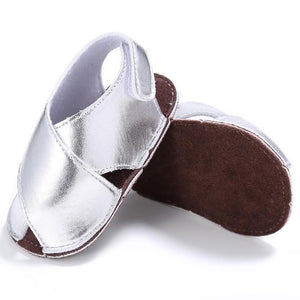 Gold Silver Sandals
