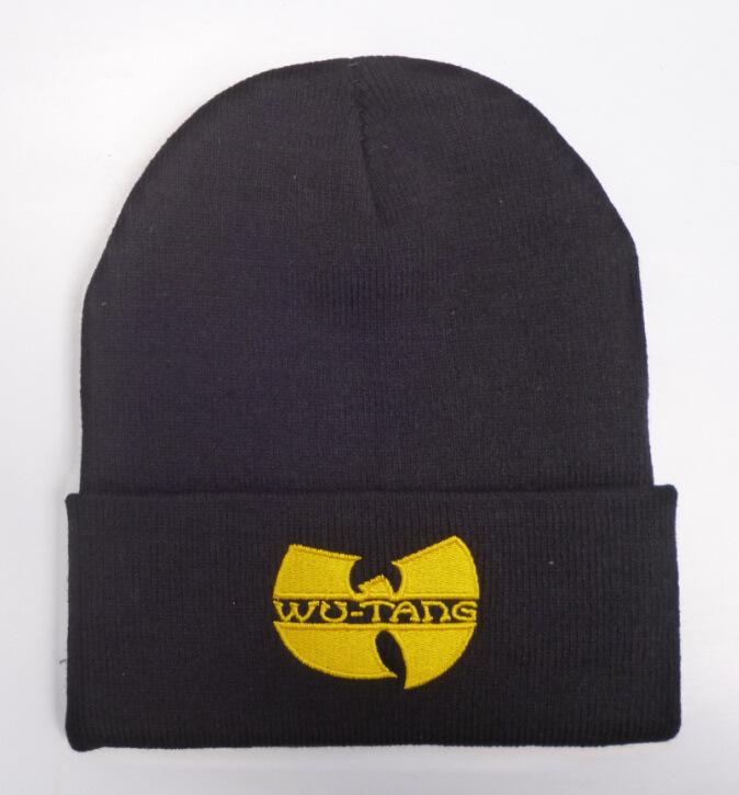 2017 Unisex Mask New Fashion Winter WU TANG CLAN Beanie Hats For Women Men Acrylic Black Knitted Caps Ski Crochet Gorros Toca