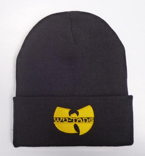 2017 Unisex Mask New Fashion Winter WU TANG CLAN Beanie Hats For Women Men Acrylic Black Knitted Caps Ski Crochet Gorros Toca