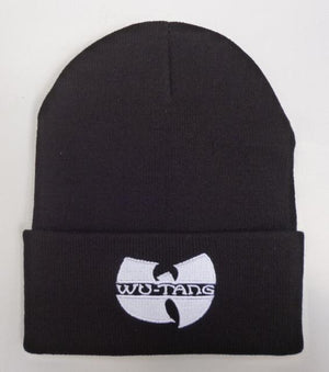 2017 Unisex Mask New Fashion Winter WU TANG CLAN Beanie Hats For Women Men Acrylic Black Knitted Caps Ski Crochet Gorros Toca
