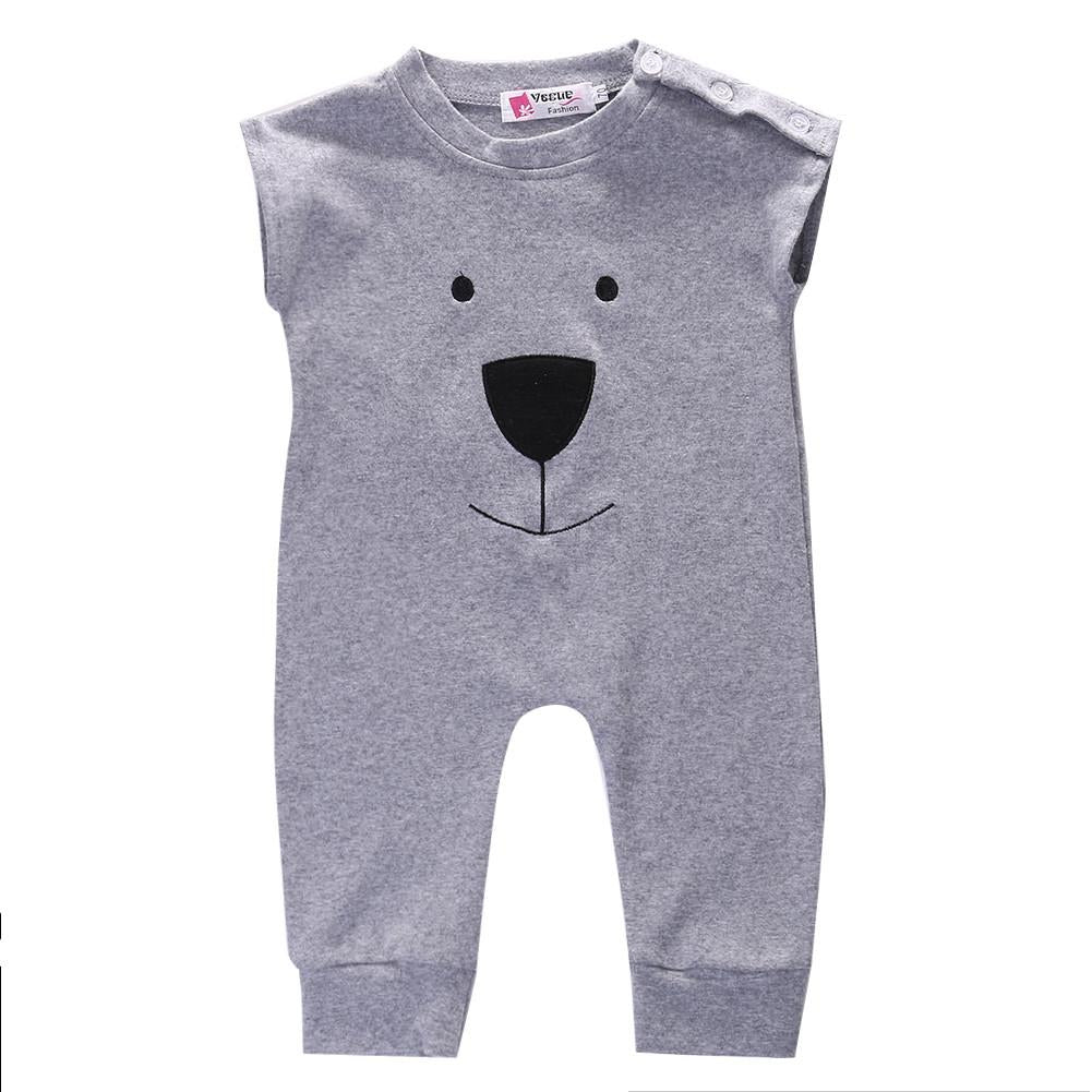 Bear Grey Romper