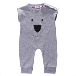 Bear Grey Romper