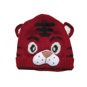 Crochet Knitting Tiger Cap 2016 Spring Autumn Children Knitted Hat Baby Warm Caps Fashion Kids Beanies skull Girl Boy Caps
