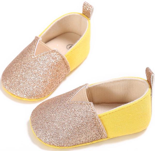 Sparkling Slip on Baby Shoes
