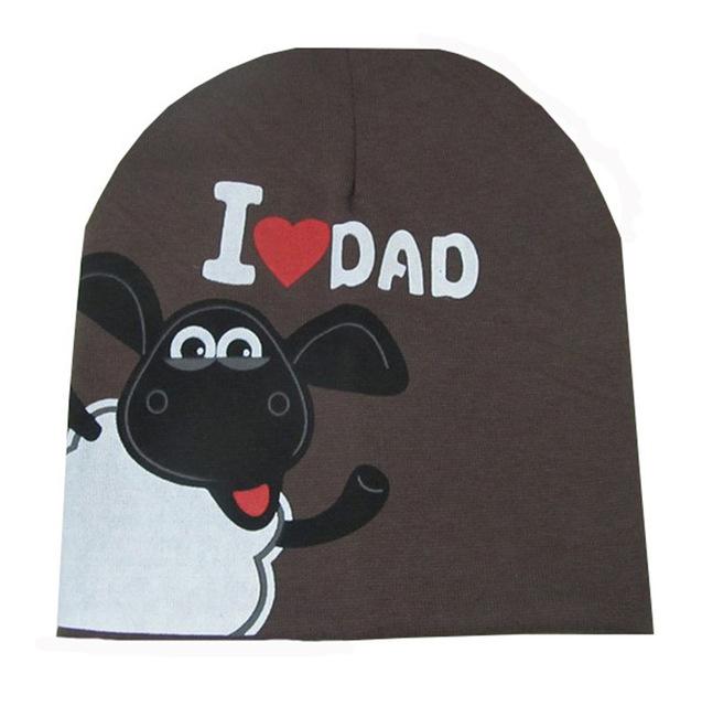 I Love PAPA MAMA Baby Hats Beanies Cute Toddler Kids Newborn Girls Boys Infant Cotton Hat Cap Accessories New