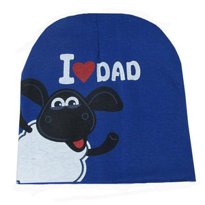 I Love PAPA MAMA Baby Hats Beanies Cute Toddler Kids Newborn Girls Boys Infant Cotton Hat Cap Accessories New