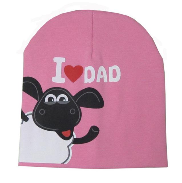 I Love PAPA MAMA Baby Hats Beanies Cute Toddler Kids Newborn Girls Boys Infant Cotton Hat Cap Accessories New