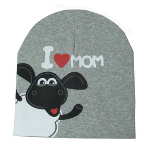 I Love PAPA MAMA Baby Hats Beanies Cute Toddler Kids Newborn Girls Boys Infant Cotton Hat Cap Accessories New