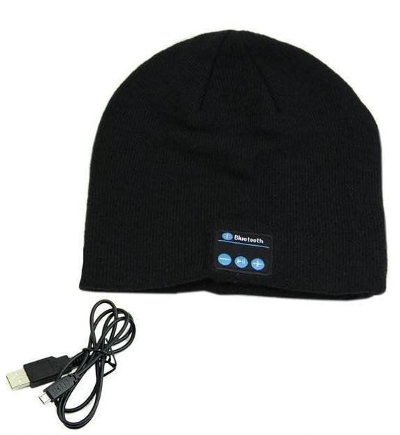 Hot sale Wireless Bluetooth Smart Cap Headphone Headset Speaker Mic Warm Beanie Hat Music Player For Iphone Samsung