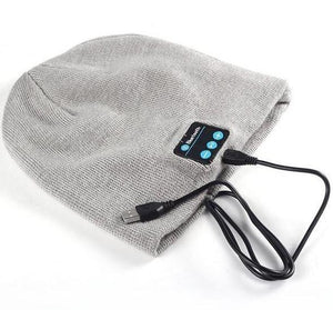 Hot sale Wireless Bluetooth Smart Cap Headphone Headset Speaker Mic Warm Beanie Hat Music Player For Iphone Samsung