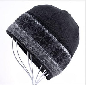 2017 Knit cap - Wool Beanie hats for men