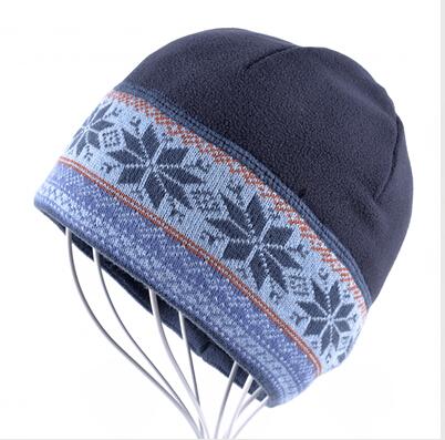 2017 Knit cap - Wool Beanie hats for men