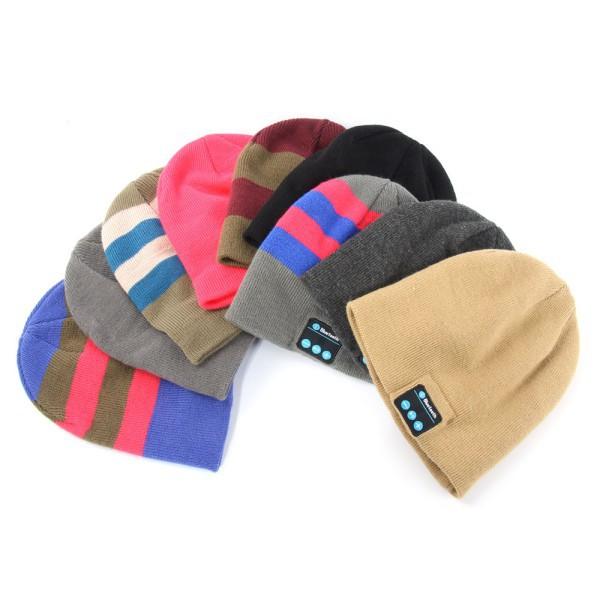 Wireless Smart Bluetooth Cap Warm Beanie Hat Headphone Headset Speaker Mic