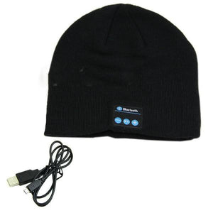 Wireless Smart Bluetooth Cap Warm Beanie Hat Headphone Headset Speaker Mic