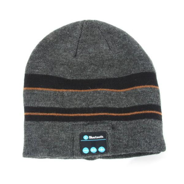Wireless Smart Bluetooth Cap Warm Beanie Hat Headphone Headset Speaker Mic
