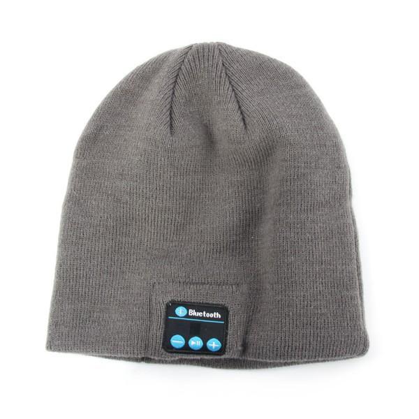Wireless Smart Bluetooth Cap Warm Beanie Hat Headphone Headset Speaker Mic