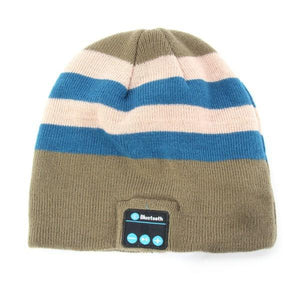 Wireless Smart Bluetooth Cap Warm Beanie Hat Headphone Headset Speaker Mic
