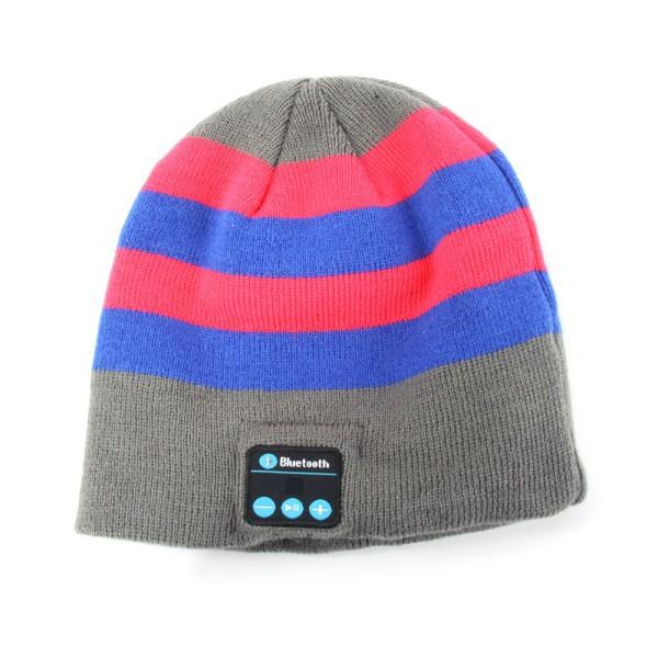 Wireless Smart Bluetooth Cap Warm Beanie Hat Headphone Headset Speaker Mic