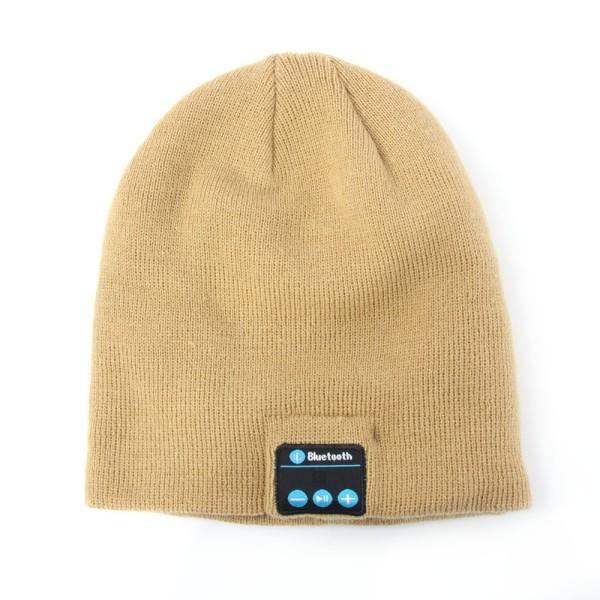 Wireless Smart Bluetooth Cap Warm Beanie Hat Headphone Headset Speaker Mic