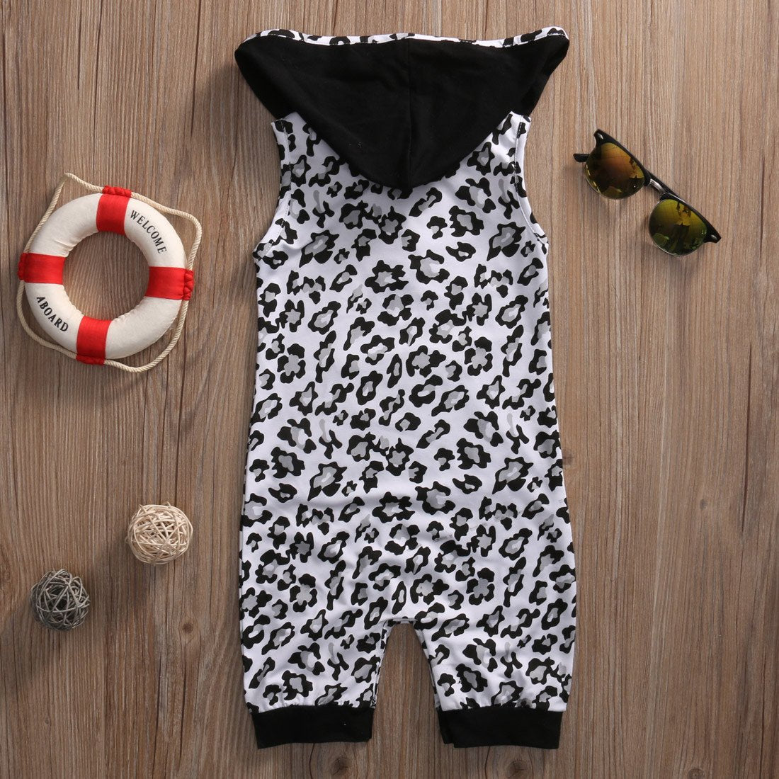 Leopard Romper