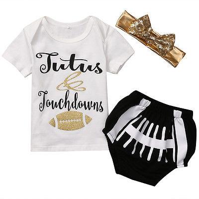 Touchdowns Baby Set